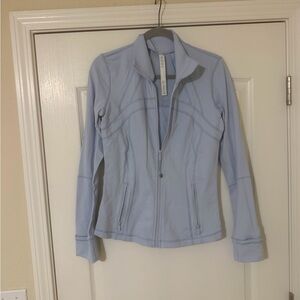 Lululemon Define Jacket Nulu Size 8 light blue